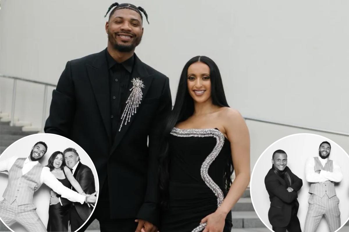 Marcus Smart's wedding turns into a Celtics reunion