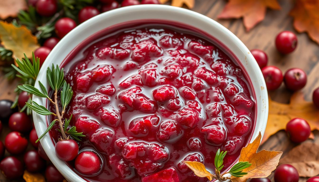 Thanksgiving side dishes - Cranberry sauce