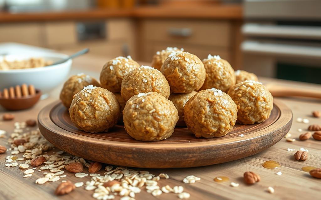 no-bake almond butter energy balls