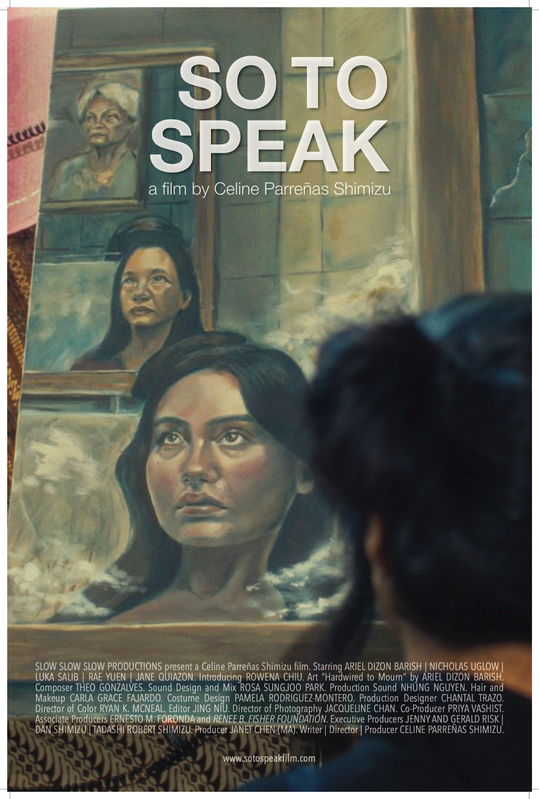 Poster of So to Speak (2025) short film created by Celine Parrenas Shimizu