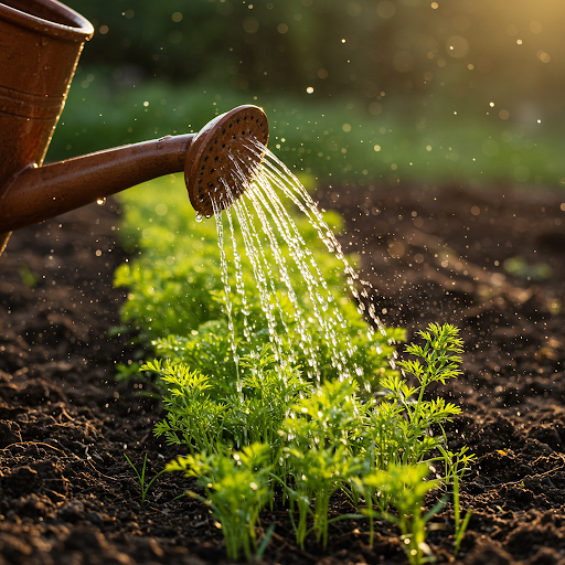 Watering and Fertilizing Your Carrot Plants: Nurturing Growth