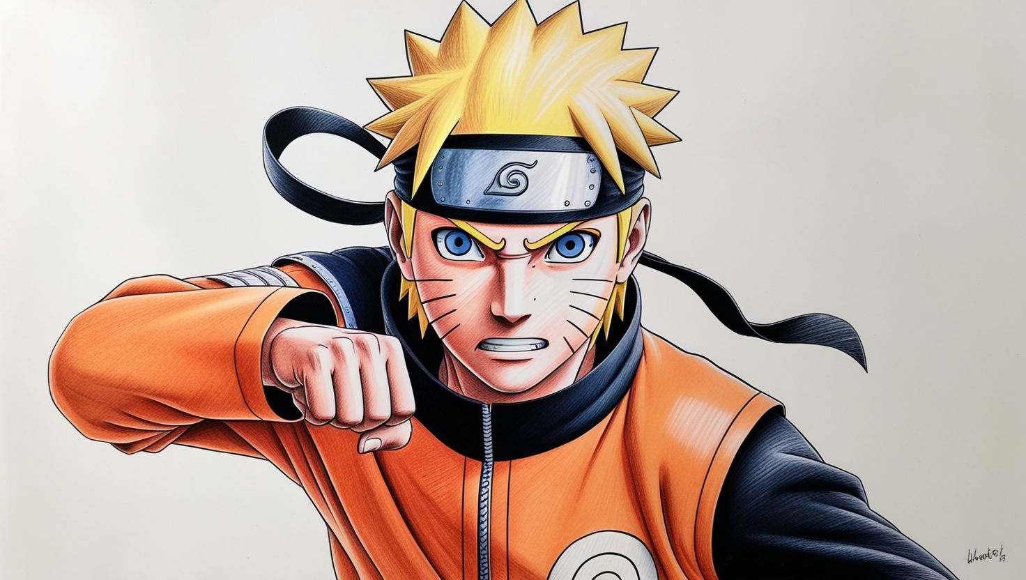 Drawing: E-ranfoe59s= Naruto
