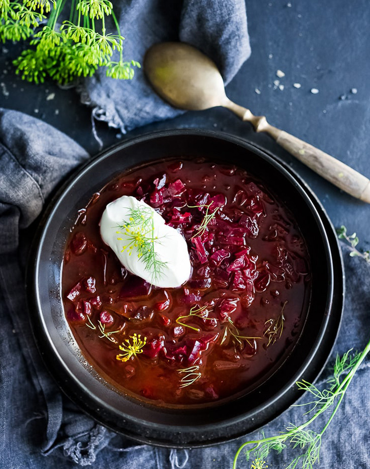 passover recipes: instant pot borscht