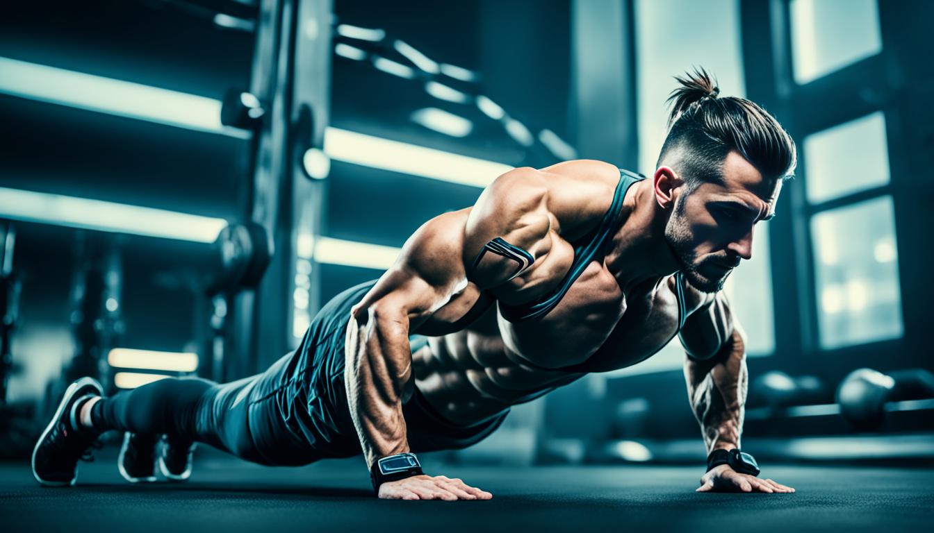 Push ups and planks as essential bodyweight exercises