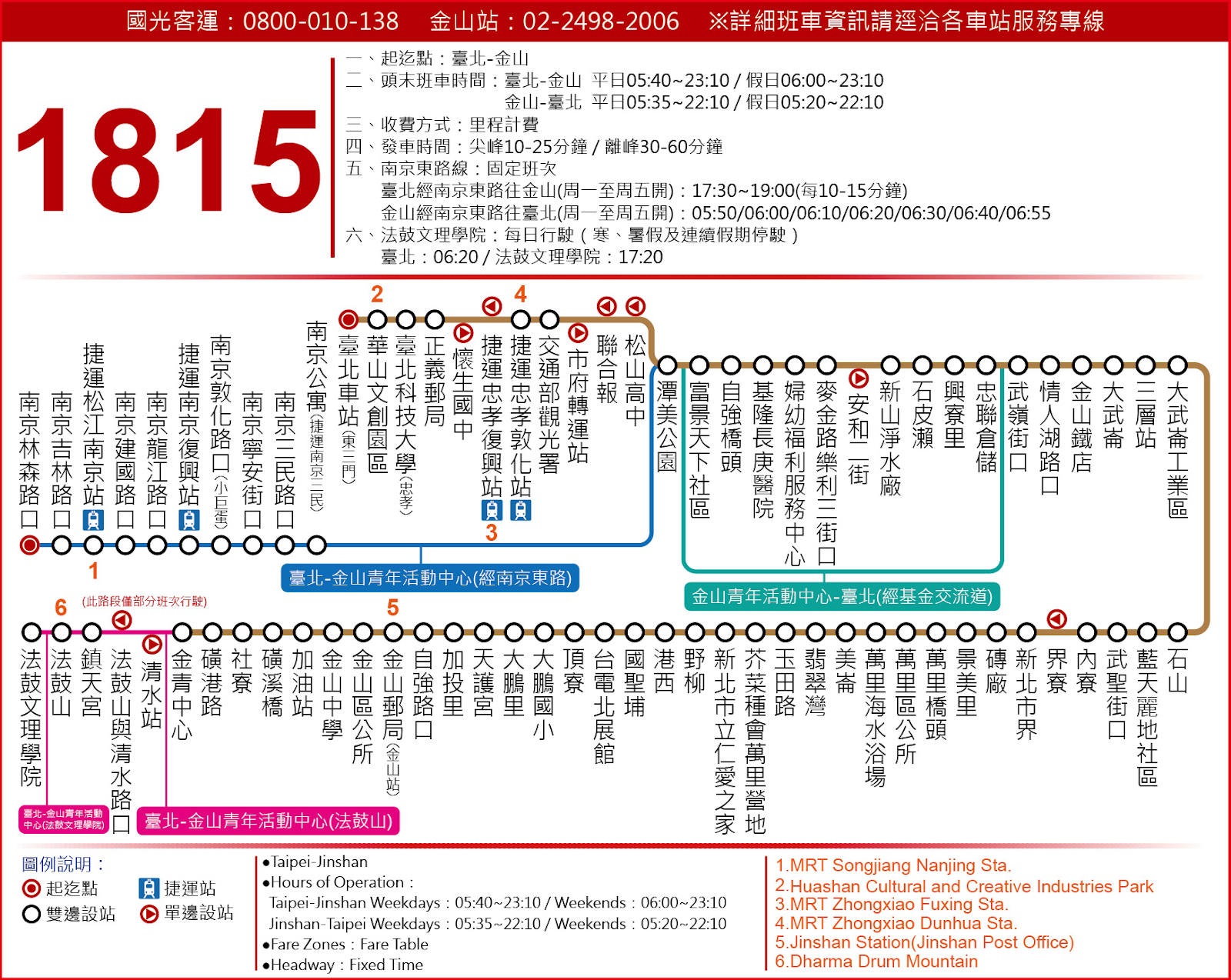亮川山交通攻略｜公車