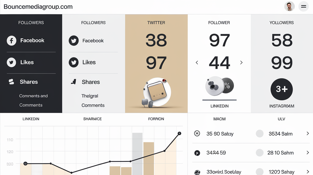 BounceMediaGroup.com Social Stats
