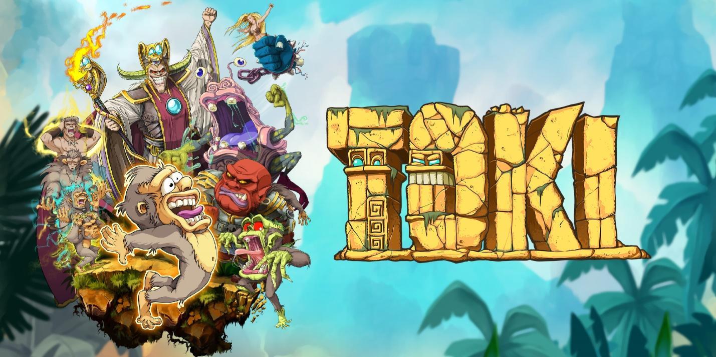 The Official Picture of Toki with its characters, One of best arcade games for switch