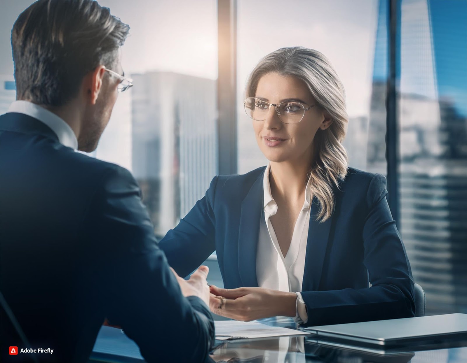 Image of a personal injury lawyer consulting with a client