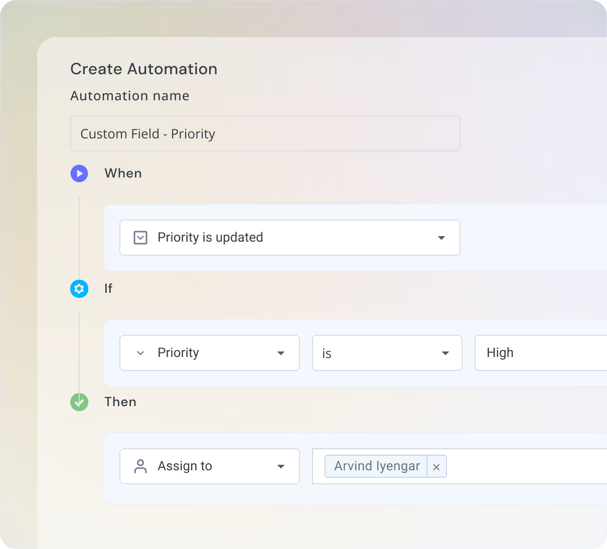 Hiver automations to automate grunt work
