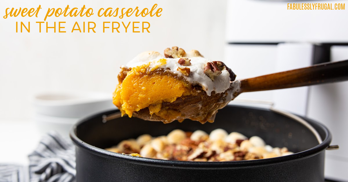 sweet potato casserole in the air fryer