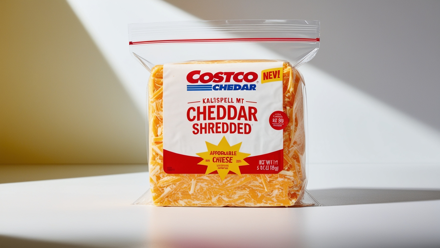 Costco Cheddar Shredded Cheese Kalispell MT Price