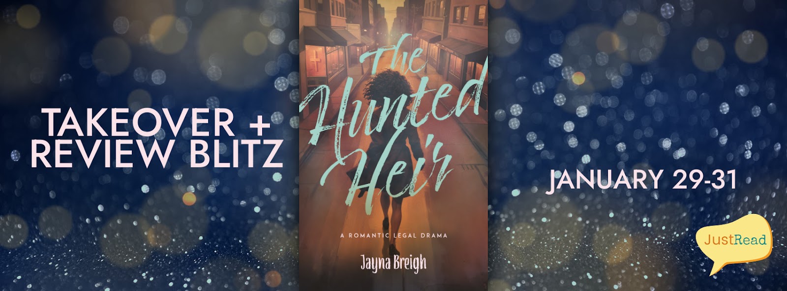 The Hunted Heir JustRead Takeover + Review Blitz