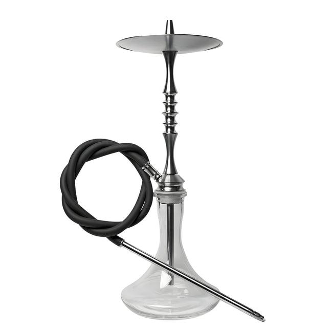 Ferro One Classic Hookah complete set with stainless steel stem, silicone hose, and mouthpiece