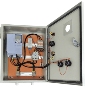 painel elétrico para controle de velocidade