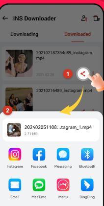 Download instagram videos