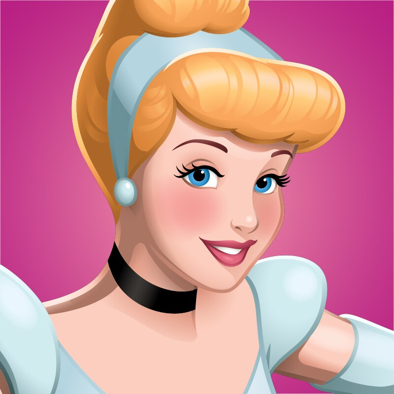 Example of Disney Princess Cinderella from Cinderella