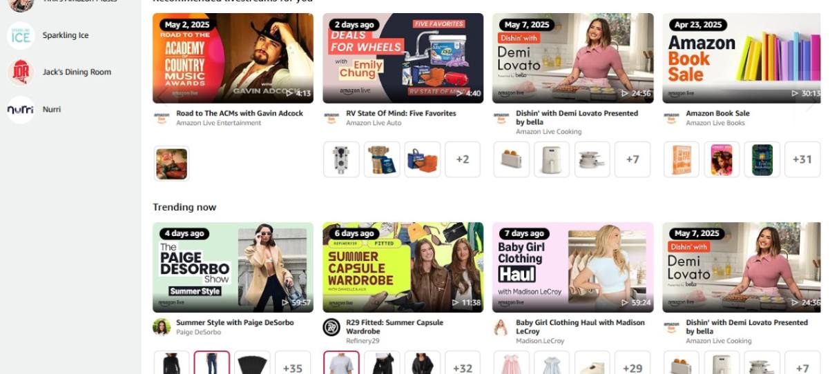 Amazon Live
