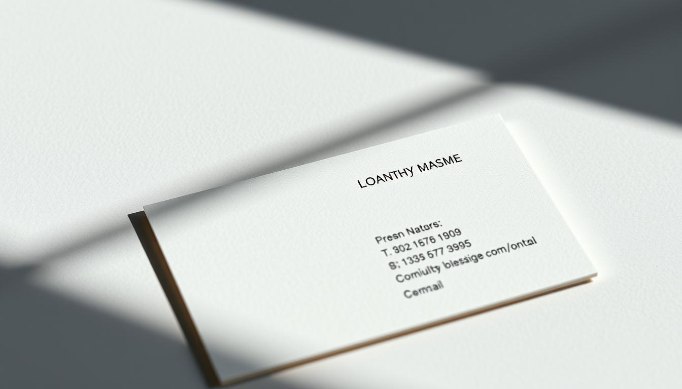 Modernes Visitenkartendesign Corporate Identity