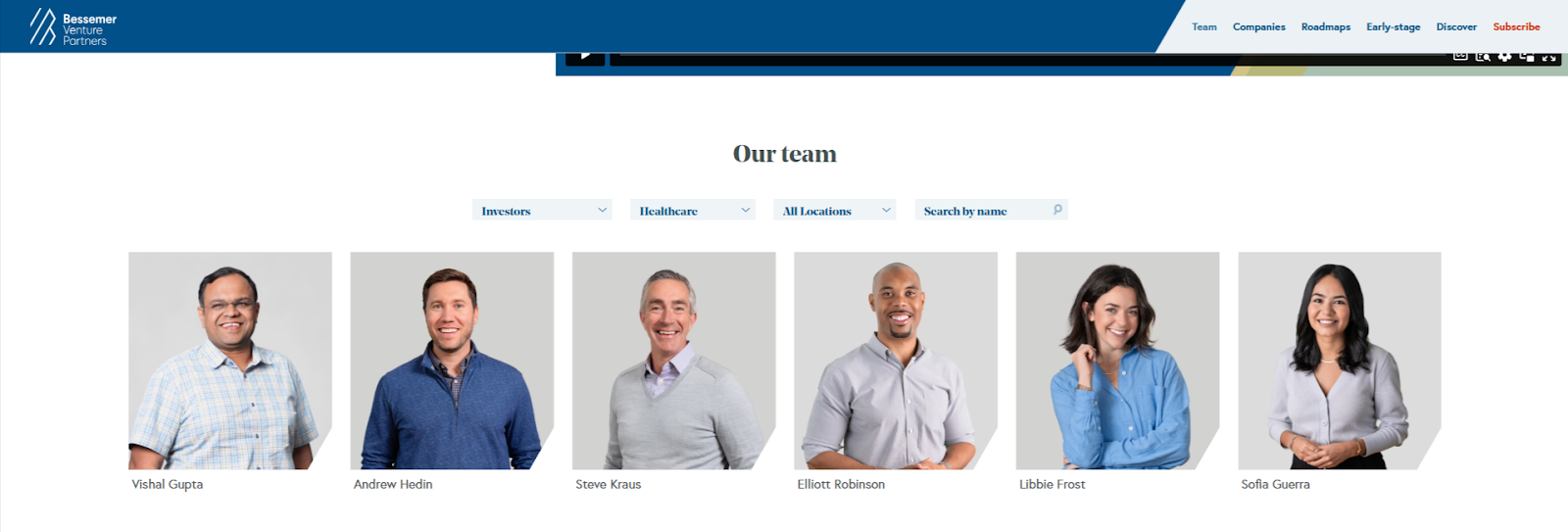 Bessemer Digital Health Venture Capital Firm