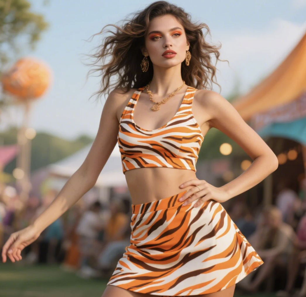 Tiger-Striped Co-ords