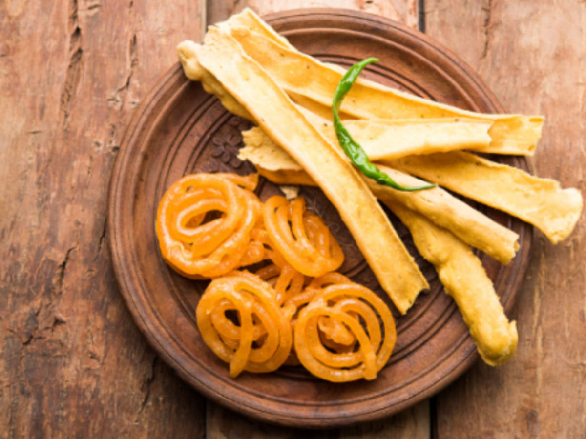 Fafda and Jalebi