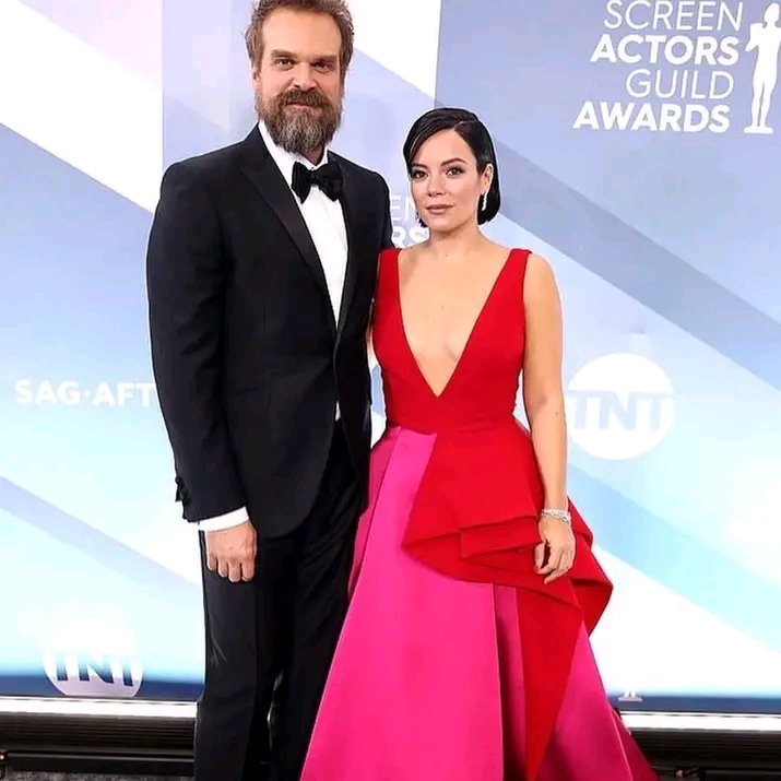 Lily Allen and David Harbour photo 