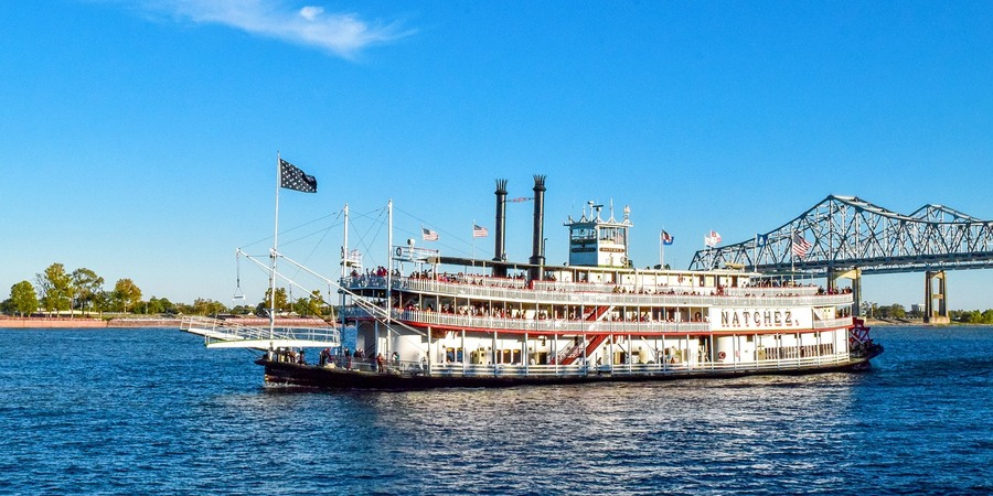 a Cruse Ship in New Orleans
 