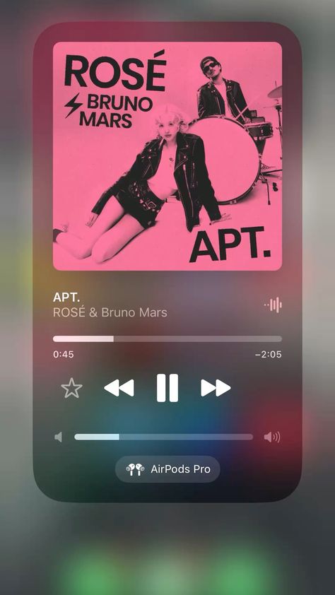 This contains an image of "APT," featuring Bruno Mars