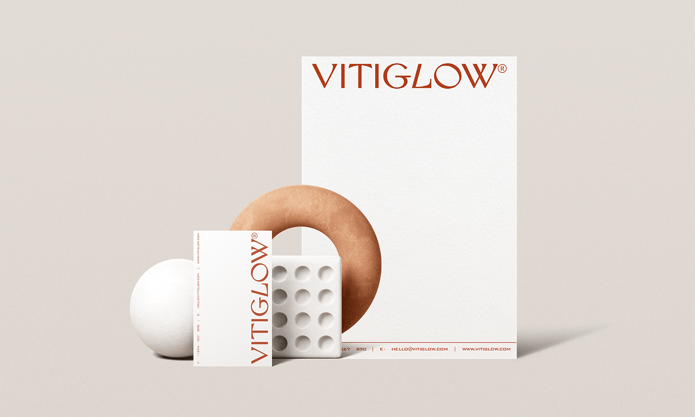 Image from the VITIGLOW: A Skincare Visual Identity That Celebrates Difference article on Abduzeedo