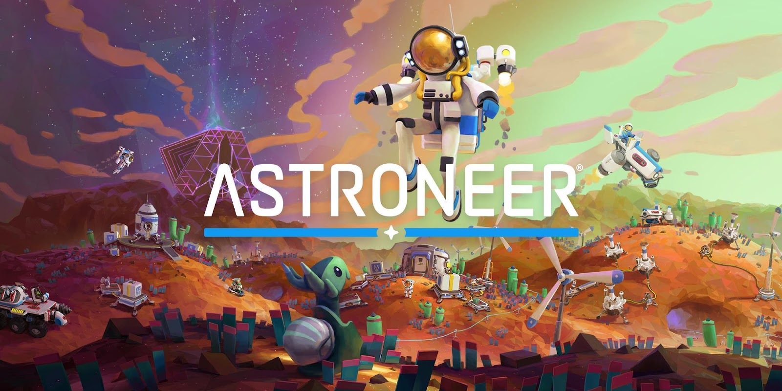 The Official Picture of Astroneer, One of The best single player survival games