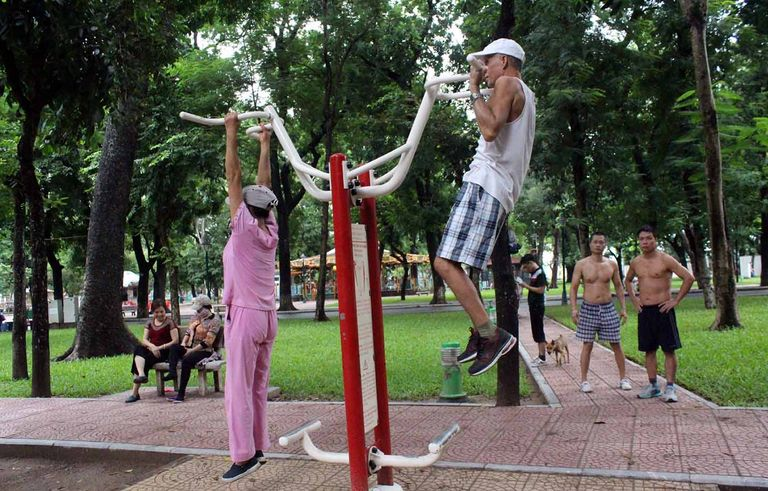 vietnamese people do excercise