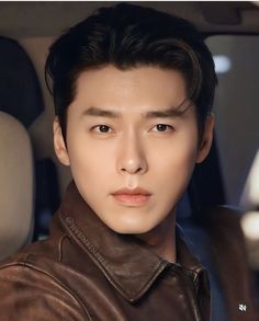 This contains an image of Hyun Bin