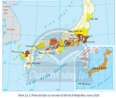 BÀI 22: VỊ TRỊ ĐỊA LÍ, ĐIỀU KIỆN TỰ NHIÊN, DÂN CƯ VÀ XÃ HỘI NHẬT BẢN