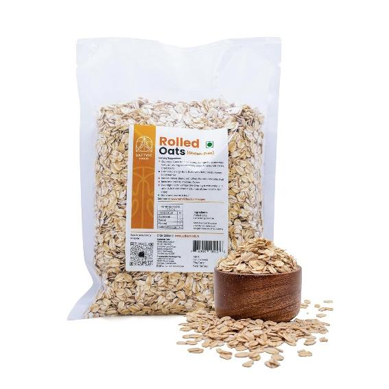 Sattvic Foods Gluten-free Jumbo Rolled Oats