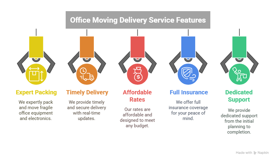 Office Moving Delivery Service in White City