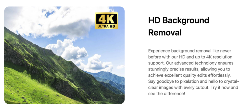 4K Background Remover