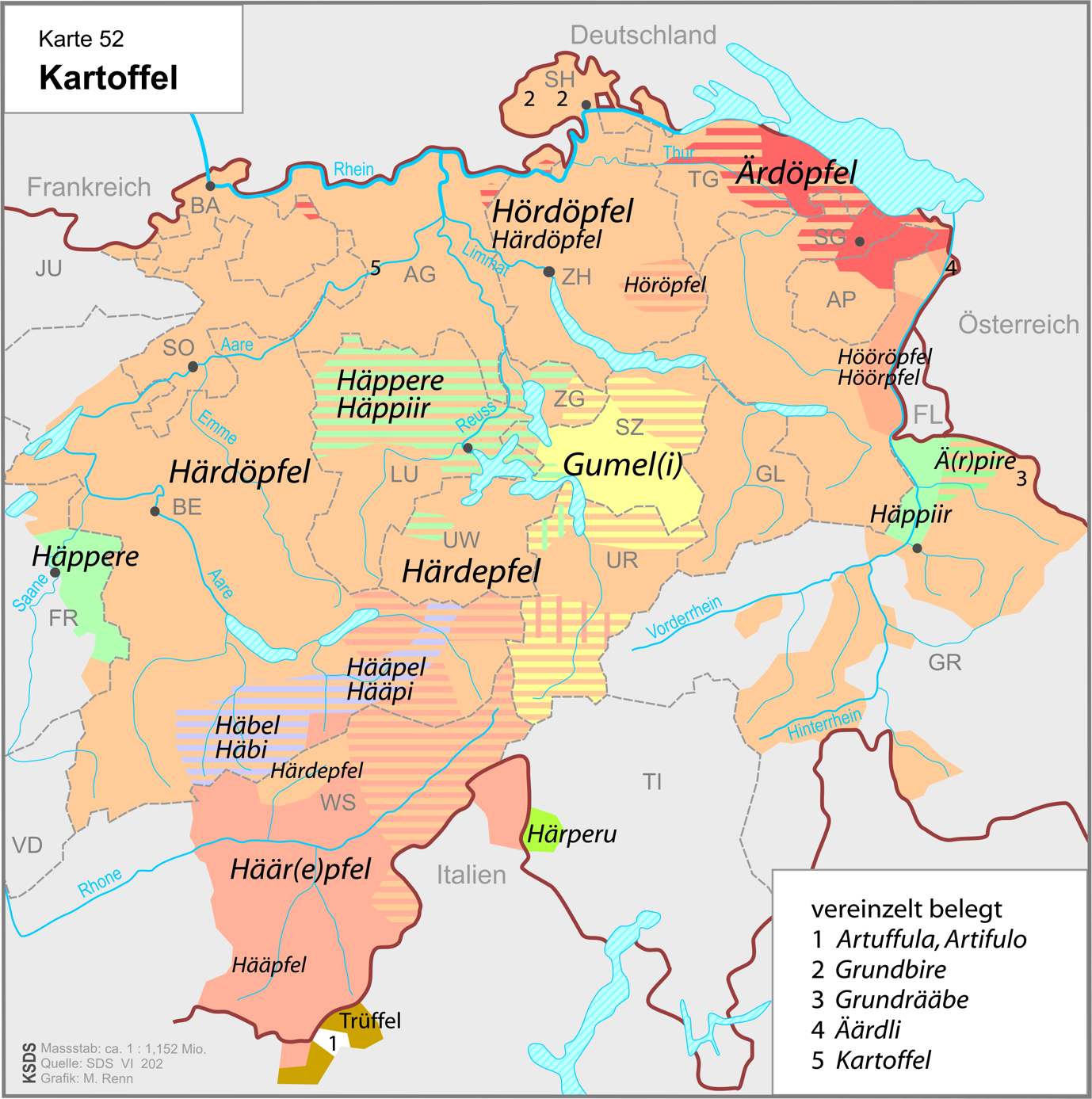 Karte 13: Kartoffel