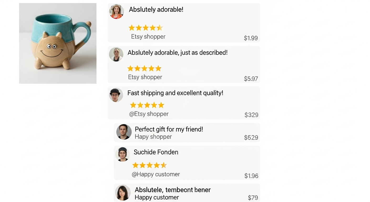etsy reviews