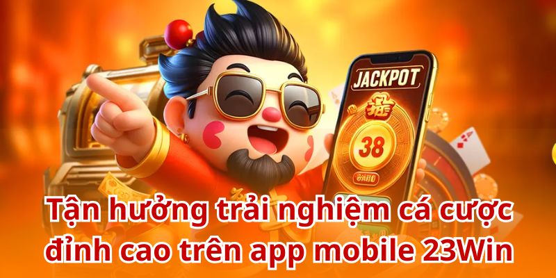 Tận hưởng trải nghiệm cá cược đỉnh cao trên app mobile 23Win