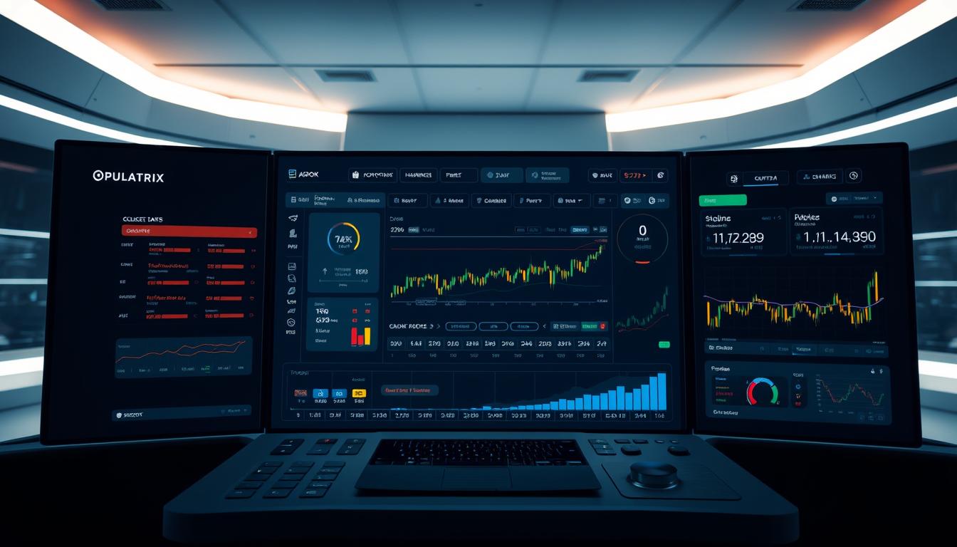 Opulatrix trading dashboard