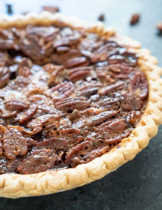 chocolate pecan pie