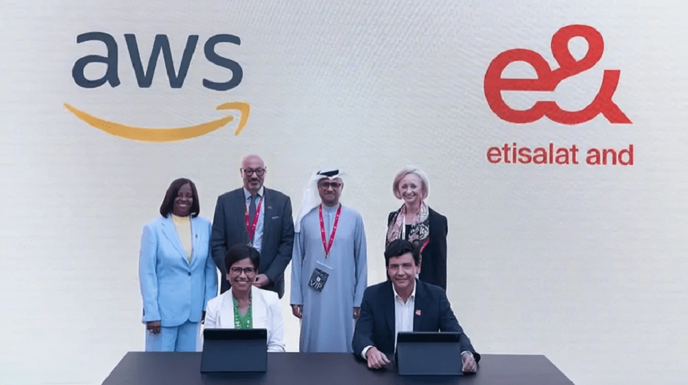 UAE's e& Inks $1 Billion Cloud Partnership with AWS