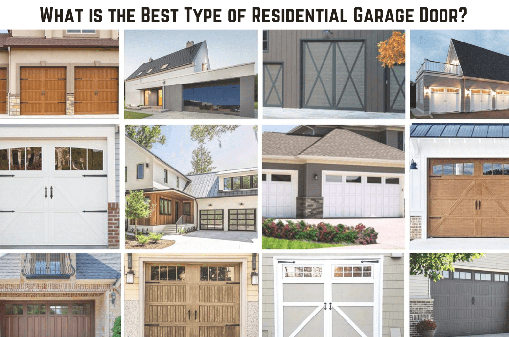 residential types of garage doors