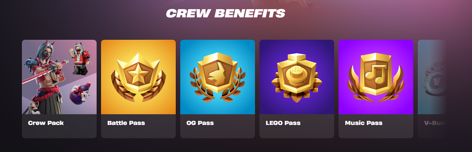 Fortnite Crew Perks and Bonus Content