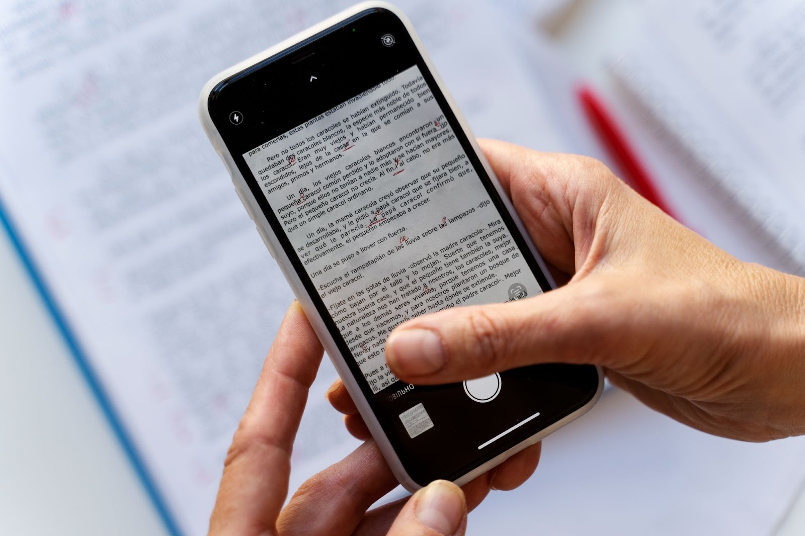 Convert an Image to Text in Mobile