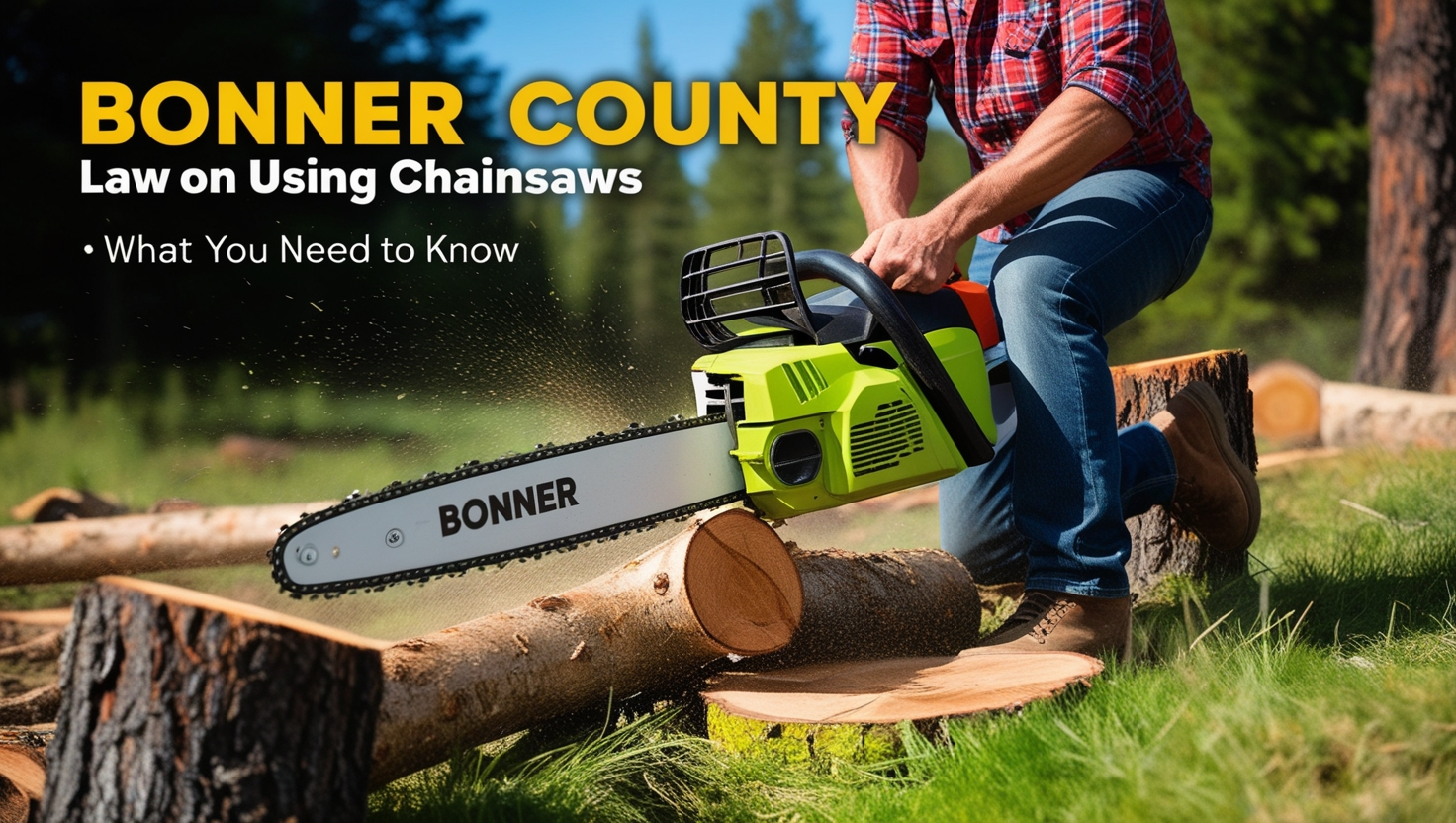 Bonner Count Law on Using Chainsaws