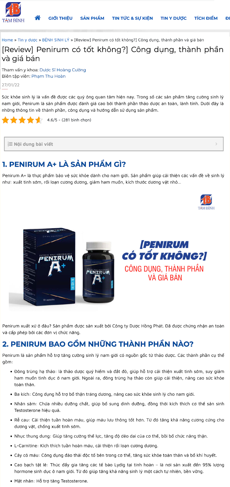 Penirum a+ lừa đảo