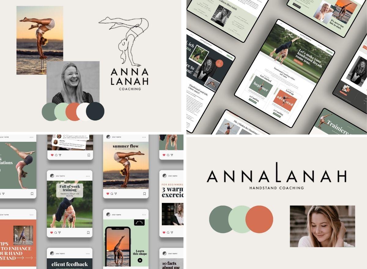 Annalanah – Dynamisches Corporate Design