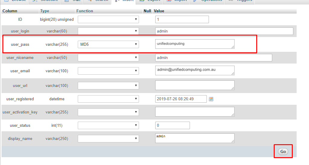 Reset WordPress Admin Password on cPanel