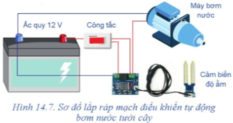 BÀI 14. LẮP RÁP MẠCH ĐIỆN ĐIỀU KHIỂN ĐƠN GIẢN SỬ DỤNG MÔ ĐUN CẢM BIẾN